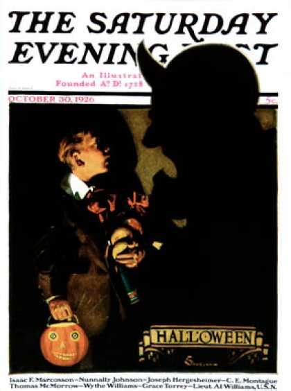 Celtic Lady Vintage Halloween Magazine Covers