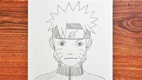 Kolay Naruto Çİzİmİ Karakalem Anime Çizimi Kolay Adım Adımhow To