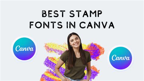 Best Stamp Font In Canva Canva Templates