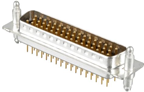 d subst2133 d sub 50 pin plug pin contacts elecena pl wyszukiwarka elementów elektronicznych