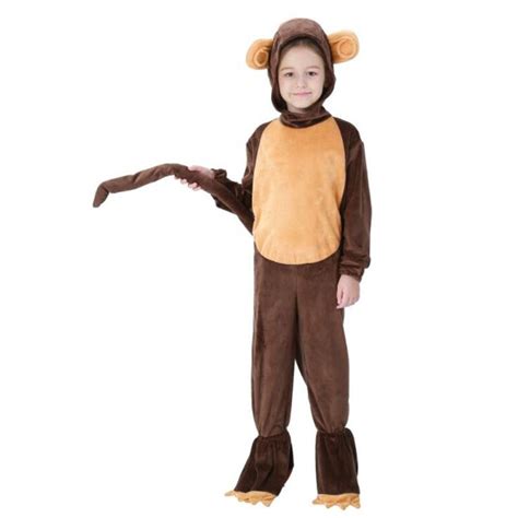 Child Boy Girl Monkey Cosplay Costume Kids Stage Performance Masquerade