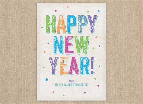 50 Creative New Year Card Designs For Inspiration Jayce O Yesta