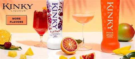 kinky vodka fruit liqueurs cocktails kinky beverages