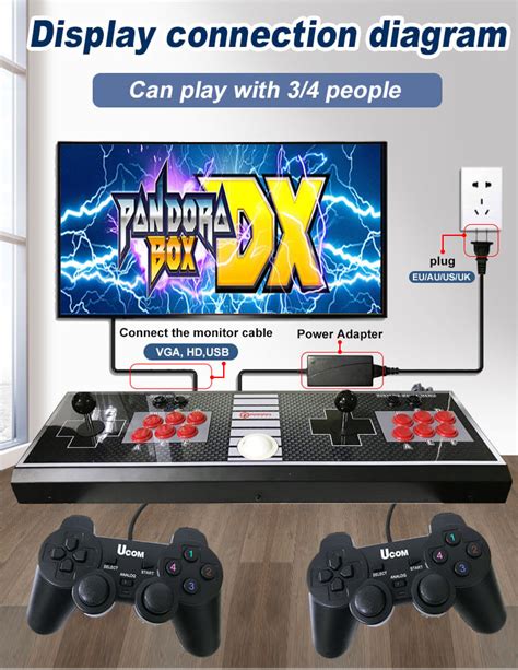 Trackball Pandora Box Dx Game Console Pandoras Toy Box