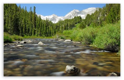 Beautiful Mountain River Ultra Hd Desktop Background