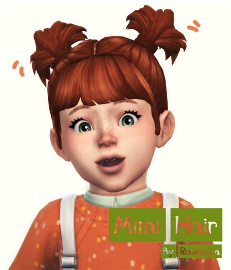 The Sims 4 Libi Hair Base Game Compatible Hat Micat Game