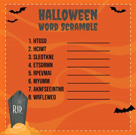 15 Best Free Printable Halloween Word Games Pdf For Free At Printablee