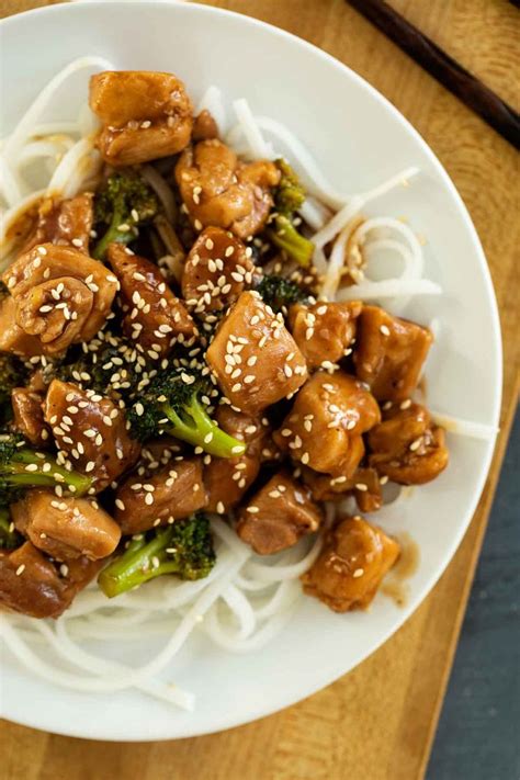 Sesame Chicken Thighs With Garlicky Broccoli Recipe Fried Sesame