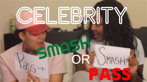 Celebrity Smash Or Pass Challenge Youtube