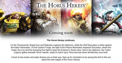 New Horus Heresy Covers Emperors With Horus