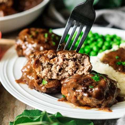 Salisbury Steak Recipe Savor The Flavour