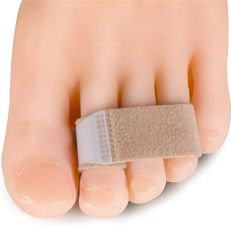Welnove Toe Splint Wraps 10 Pack Toe Brace Splint For Hammer Toes