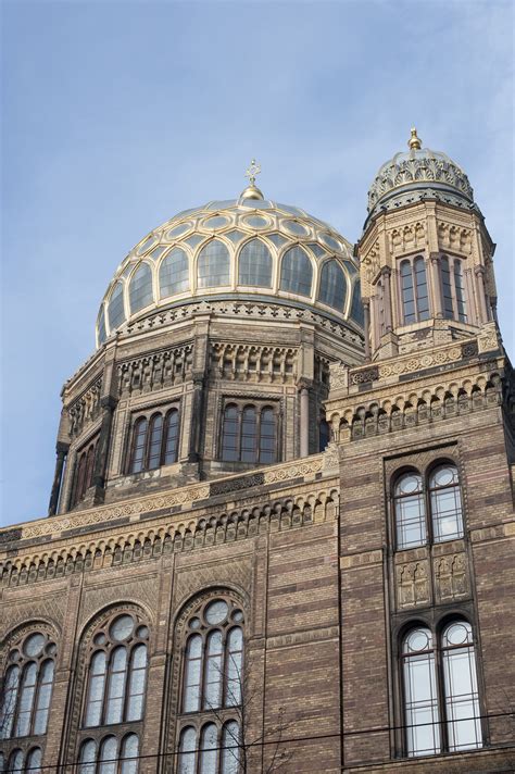 Free Stock Photo 7088 Exterior Of The New Synagogue Berlin
