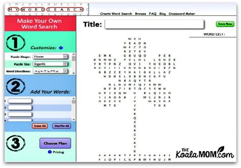 Word Puzzle Makers Add Fun To Your Homeschool