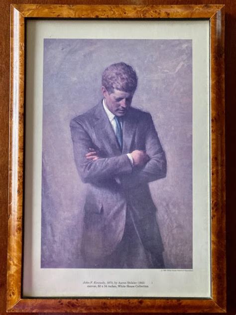 Lot 13 John F Kennedy Official White House Portrait South Dakota