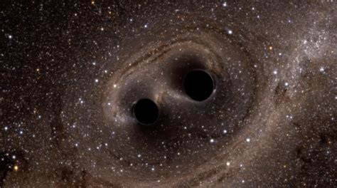 Two Supermassive Black Holes In A Death Spiral Are Doomed To Collide