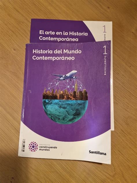 Historia Del Mundo Contemporáneo Santillana De Segunda Mano Por 20