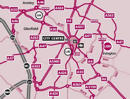 Maybe you would like to learn more about one of these? Travelling to the Leicester General Hospital