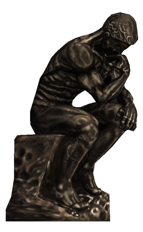 Image The Thinker Statuepng Bioshock Wiki Fandom Powered By Wikia