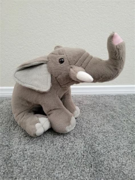 Wild Republic Elephant Wwf Adoption Gray Plush Stuffed Toy Animal 14