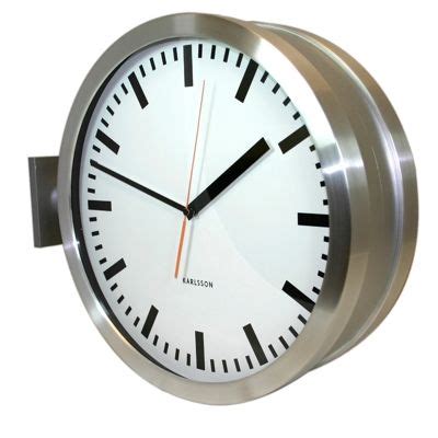 UK: Karlsson Double Sided Clock At Contemporary Heaven | Clock, Contemporary wall clock ...