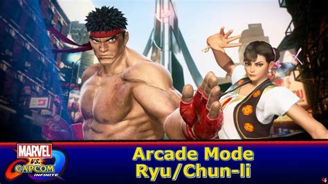 Marvel Vs Capcom Infinite Arcade Mode Ryuchun Li Youtube
