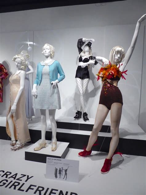 Hollywood Movie Costumes And Props Crazy Ex Girlfriend Season One Tv Costumes On Display