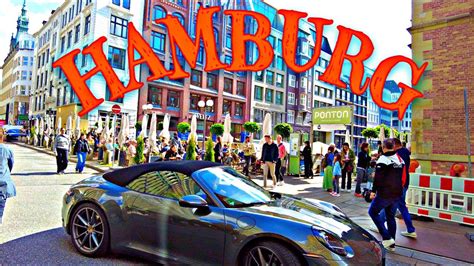 Hamburg Germany Walking Tour 4k 4K City Life YouTube