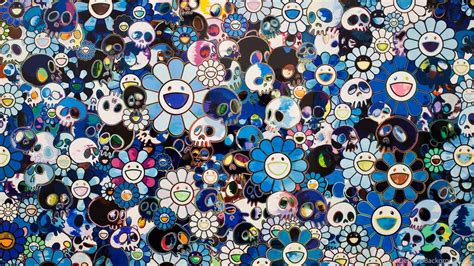 A wallpaper or background also known as a desktop wallpaper desktop background desktop picture or desktop image on computers is a digital. Reggaepsyc: Takashi Murakami Desktop Background