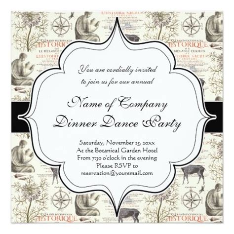 History And Science Quest For Knowledge Invitation Zazzle Pattern