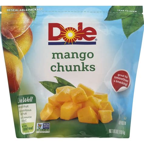Dole Mango Chunks 16 Oz Instacart