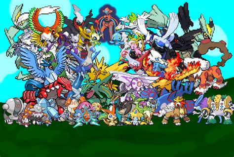 All Legendary Pokémon Wallpapers Wallpaper Cave