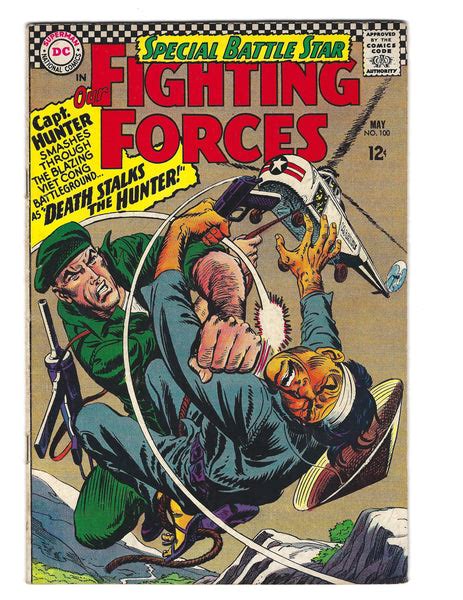 Our Fighting Forces 100 Special Battle Star Silver Age Classic Vgfn