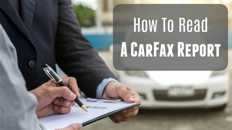How To Read A Carfax Report Youtube