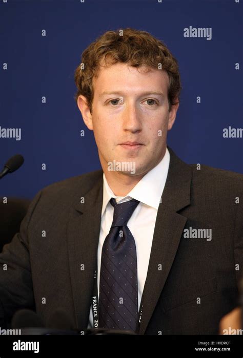 Mark Zuckerberg Ceo And Co Founder Of Facebook 26 May 2011 International