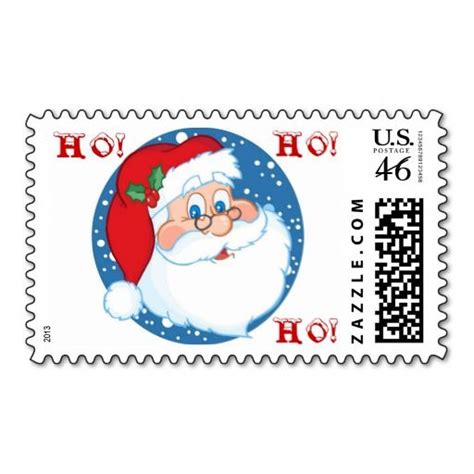 Santa Claus Christmas Postage Stamps Zazzle Postage Stamps Christmas Books Stamp