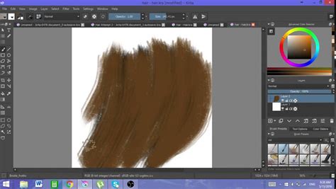 Krita Painting Tutorial In The Third Example Checking The Limit To