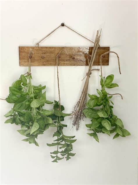 Diy Herb Drying Rack My Life From Home Diy Plant Stand Herb Drying