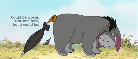 Winnie The Pooh Characters Eeyore Quotes Shila Stories