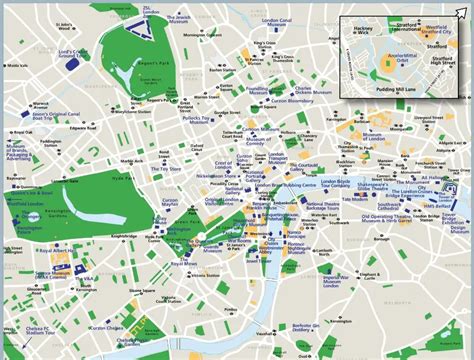 London Attractions Map Tourist Guide Free Pdf Maps