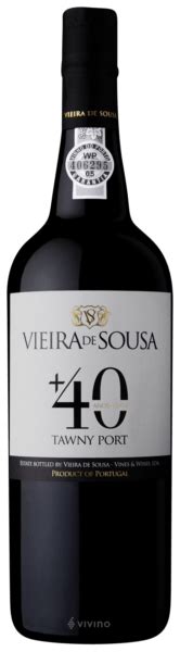 N V Vieira De Sousa 40 Anos Tawny Port Vivino US