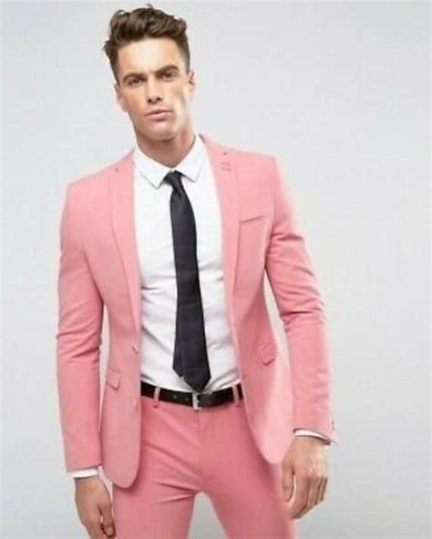 Traje Rosado Hombre Ubicaciondepersonascdmxgobmx