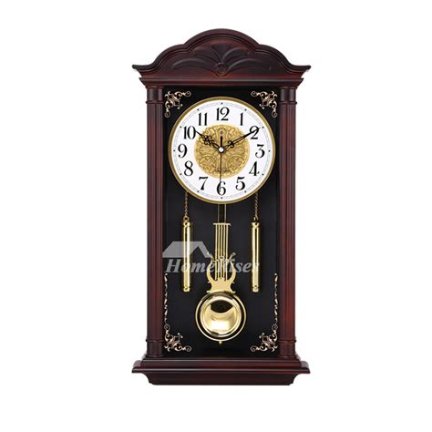 Antique Large Wall Clocks Decorative Pendulum Wooden