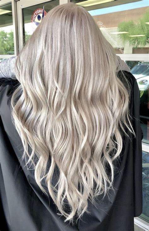 Pin By Whitley On Hair In 2019 Silver Blonde Hair Blonde Hair