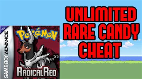 Pokemon Ruby Cheats Rare Candy