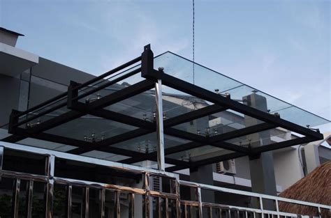 Ganti atap kanopi garasi jakarta: canopy carport kaca - kanopi kaca, kanopi kaca laminated, kaca tempered, pergola kaca, atap kaca ...