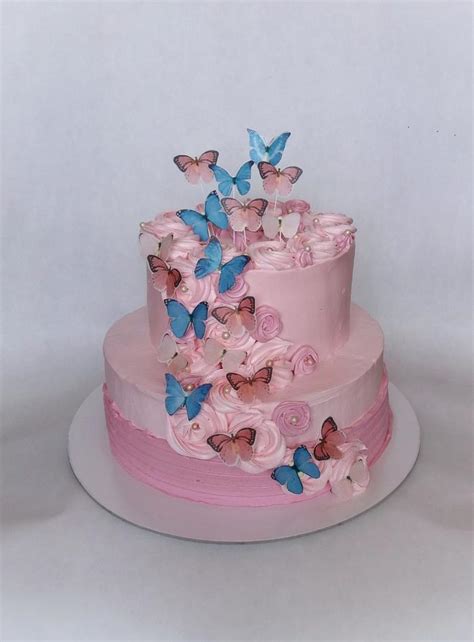 Butterfly Cake Decorated Cake By Dijana Cakesdecor