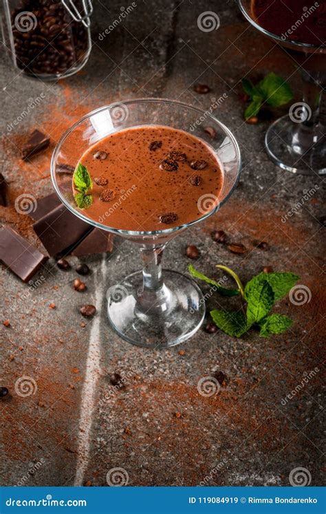 Cream Coffee Cocktail Stock Image Image Of Delicious 119084919