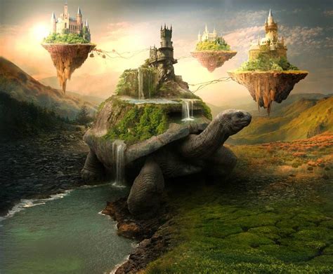 Turtle Islands By Elenadudina On Deviantart Fantasy City Fantasy