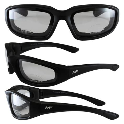 Universal Fit Motorcycle Sunglasses Clear Lenses